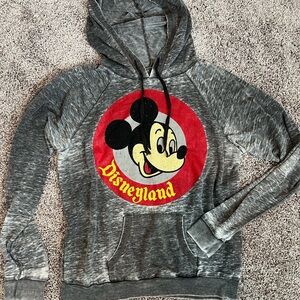 Disney Parks Authentic Gray Hoodie